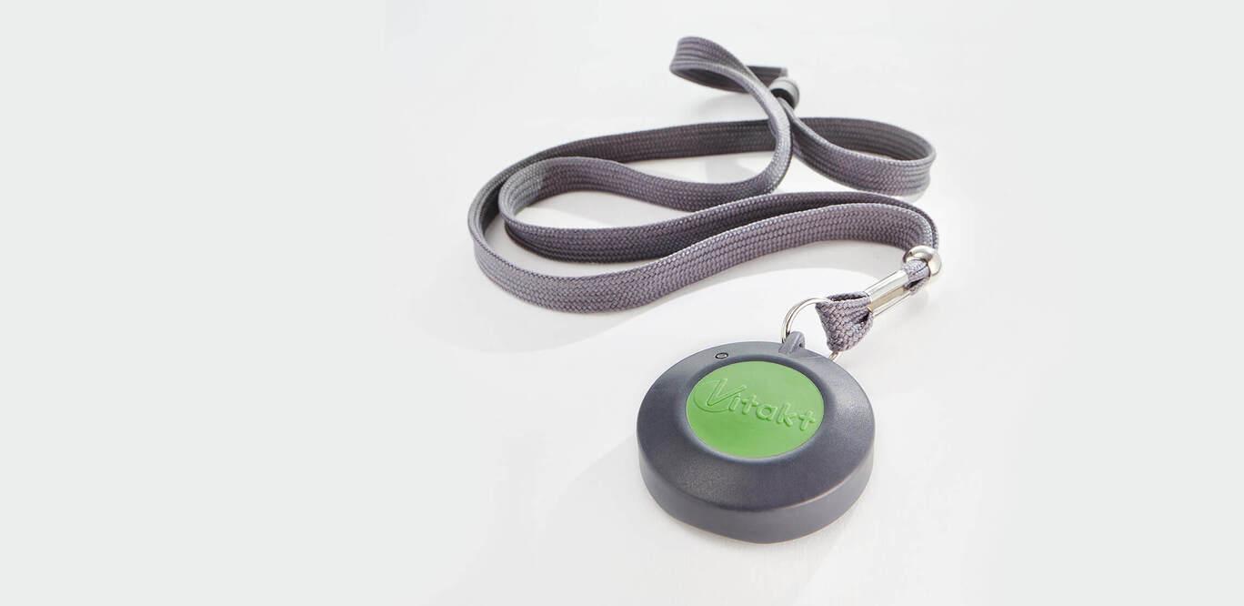 Vitakt Hausnotruf - Der Notrufknopf als Halsband