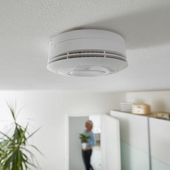 Vitakt Rauchmelder in Anwendung