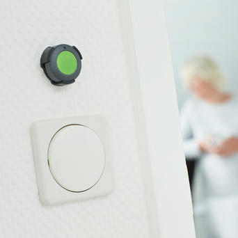 Vitakt Wandtaster in Anwendung