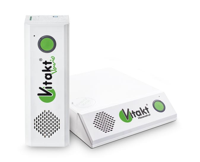 Vitakt-Vario und -Basis Hausnotrufsystem